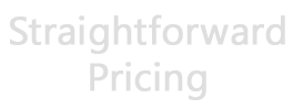 straightforward pricing